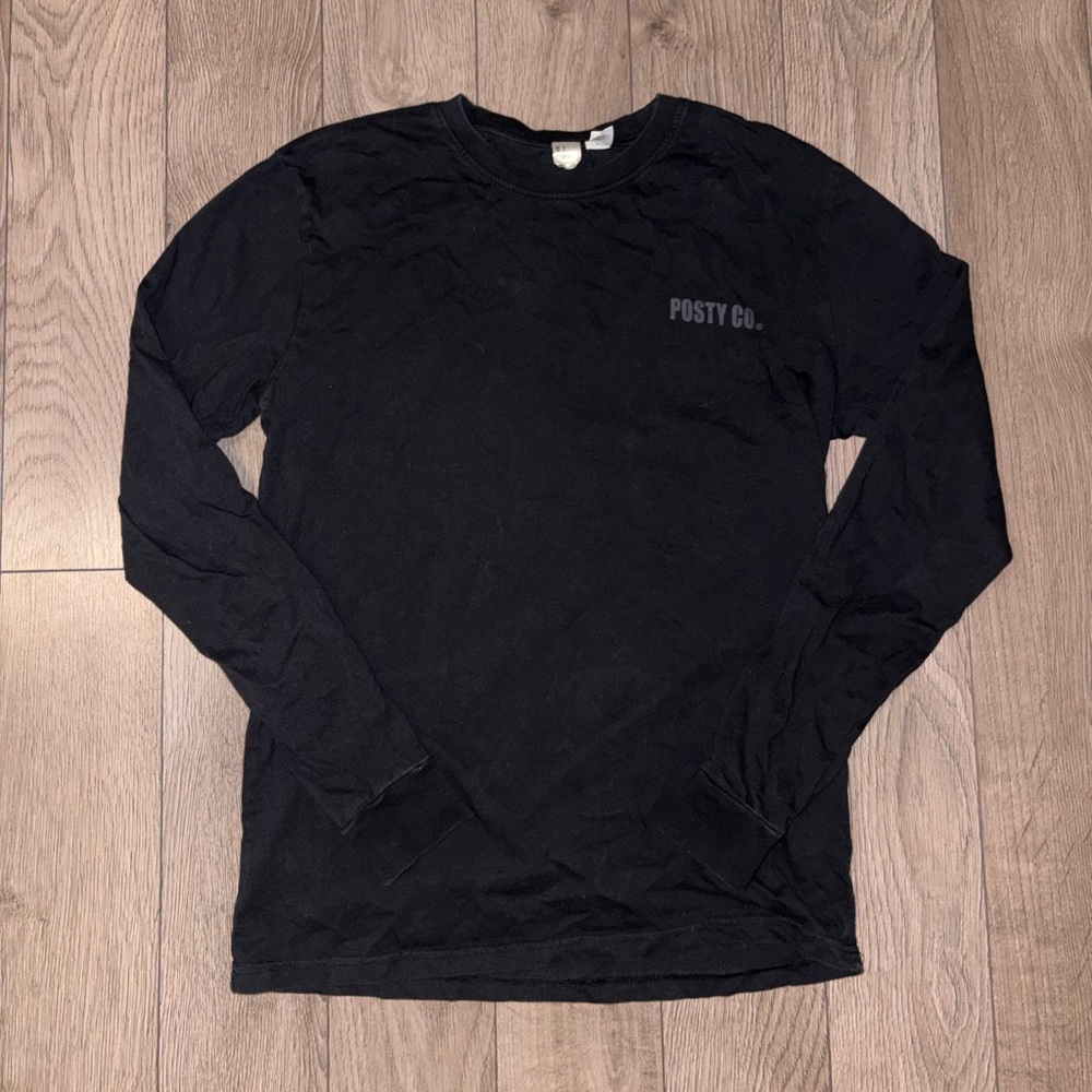 3 for 15$ - Post Malone Posty Co Men's Black Long Sleeve Shirt